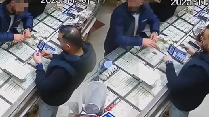 Kuyumculara 'sahte altın' satan 'aile' yakalandı!