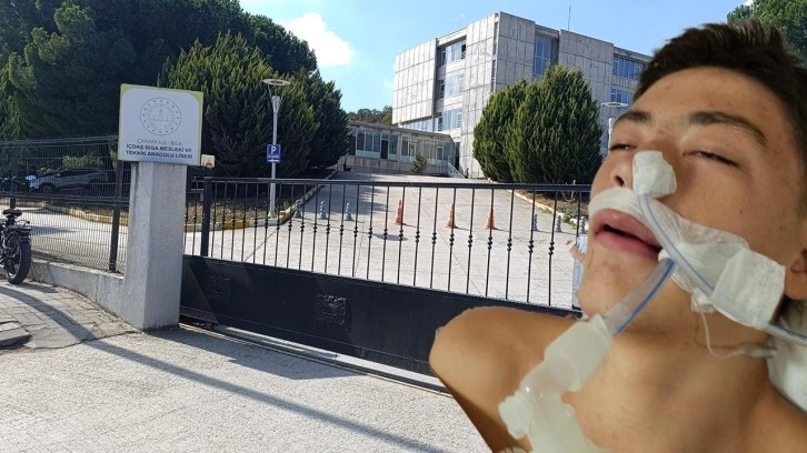 Lisede korkunç olay: Ayağına basan arkadaşını komalık etti