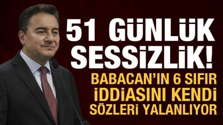 Manşetler Babacan'ın 6 sıfır iddiasını yalanlıyor: Ne kendisi a&ccedil;ıklamış ne de kabullenmiş