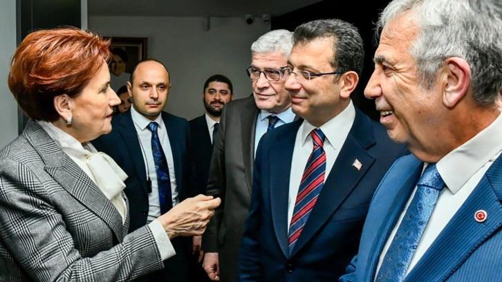 Mansur Yavaş, Akşener'i 6'lı Masa'ya d&ouml;nmeye nasıl ikna ettiğini anlattı