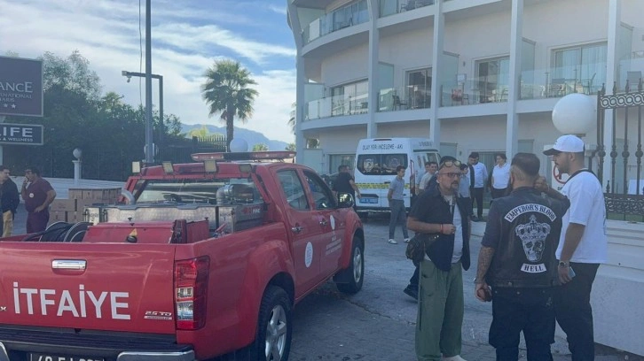 Marmaris’te otelde patlama: Yaralılar var