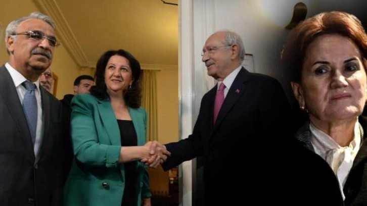 Masanın altından &ccedil;ıkan HDP'nin ilk işi İyi Parti'yi yakmak oldu! Oylarda b&uuml;y&uuml;k kayıp