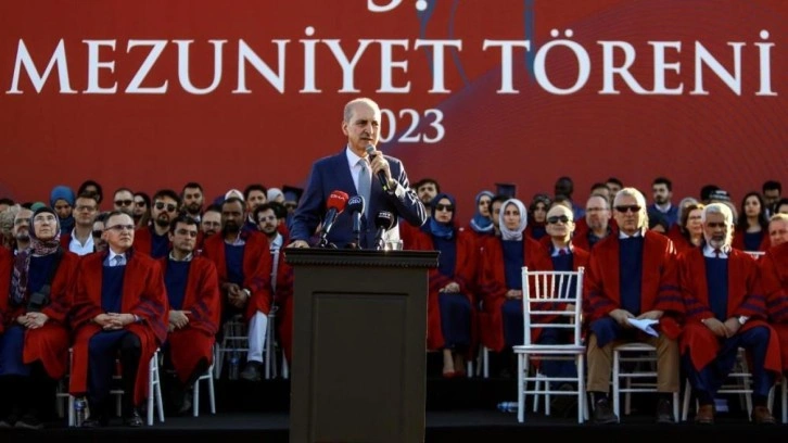Meclis Başkanı Kurtulmuş: D&uuml;nyanın ihtiyacı olan irfanla donanmış bilgiye sahip olmak