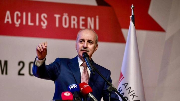 Meclis Başkanı Kurtulmuş: İsrail-Filistin sorunu i&ccedil;in 3 temel mesele &ccedil;&ouml;z&uuml;lmeli