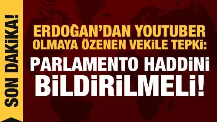 Meclis k&uuml;rs&uuml;s&uuml;nde telefonunu kırmıştı, Erdoğan'dan sert tepki: Haddini bildirmeli!