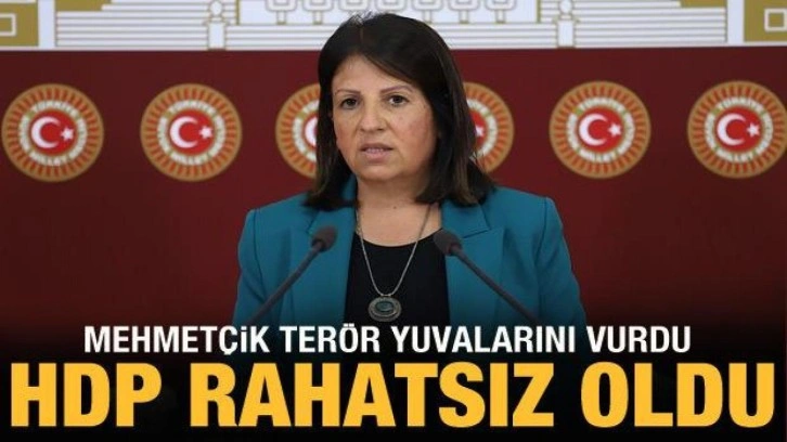 Mehmet&ccedil;ik ter&ouml;r yuvalarını vurduk&ccedil;a HDP rahatsız oluyor