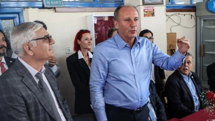 Memleket Partisi Genel Başkanı İnce'den altılı masaya "aday" eleştirisi