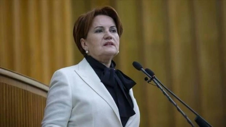Meral Akşener g&uuml;ndeme ilişkin a&ccedil;ıklamalarda bulunuyor