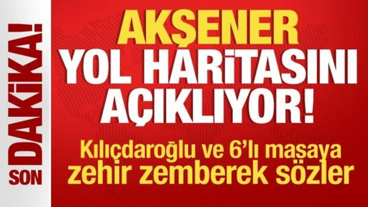 Meral Akşener yol haritasını a&ccedil;ıklıyor! Kılı&ccedil;daroğlu'na beklenmedik mesaj