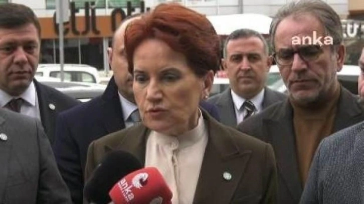 Meral Akşener'den deprem sonrası a&ccedil;ıklama