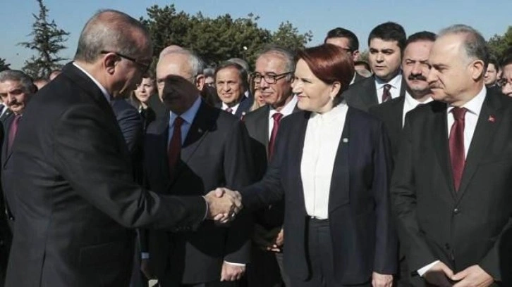 Meral Akşener'den Erdoğan'ın 'masadan ayrıl' &ccedil;ağrısına yanıt