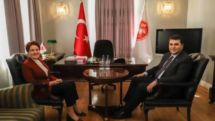 Meral Akşener'den G&uuml;ltekin Uysal'a ziyaret