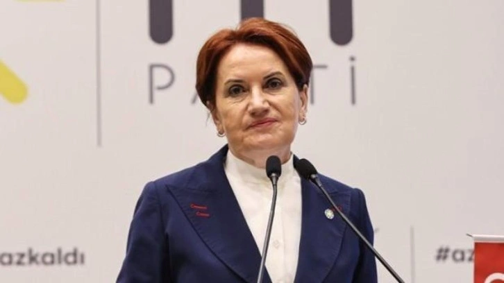 Meral Akşener'den 'siyaset&ccedil;i' a&ccedil;ıklaması