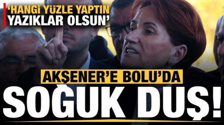 Meral Akşener'e soğuk duş: Hangi y&uuml;zle yaptın, yazıklar olsun!
