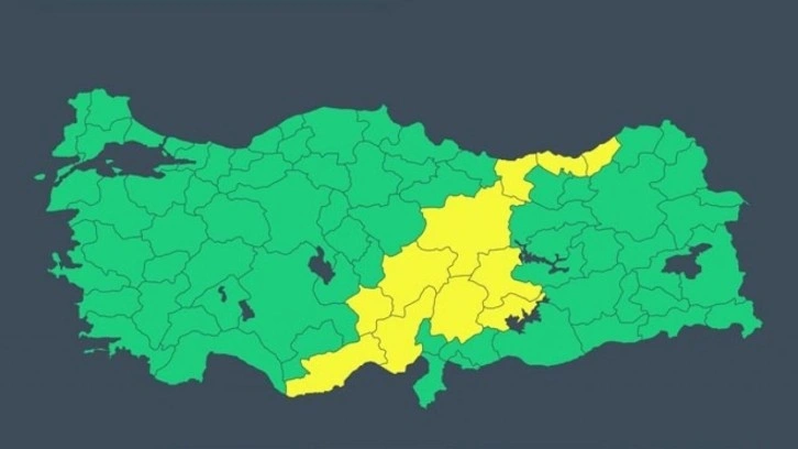 Meteorolojiden 11 il için sağanak ve fırtına uyarısı