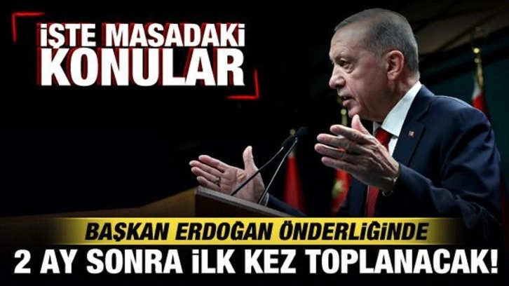MGK 2 ay sonra ilk kez bug&uuml;n toplanacak! Başkan Erdoğan kararları a&ccedil;ıklayacak!