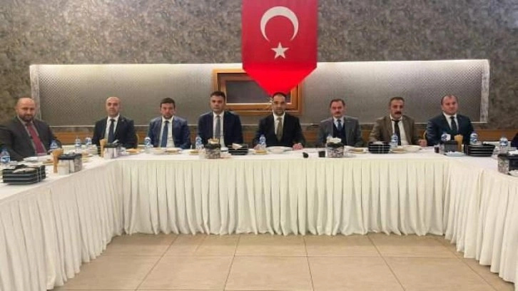 MHP Erzurum İl Başkanlığında g&ouml;rev dağılımı yapıldı