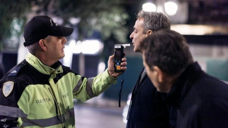 Mi&ccedil;otakis polis uygulamasına takıldı