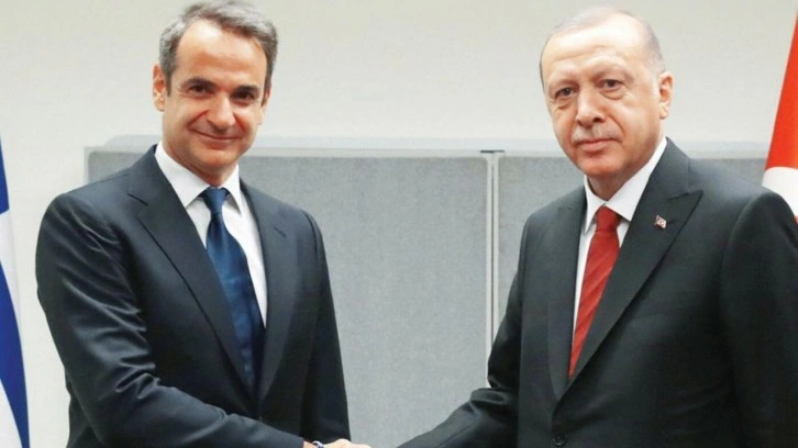 Mi&ccedil;otakis'ten, Cumhurbaşkanı Erdoğan'a se&ccedil;im tebriği