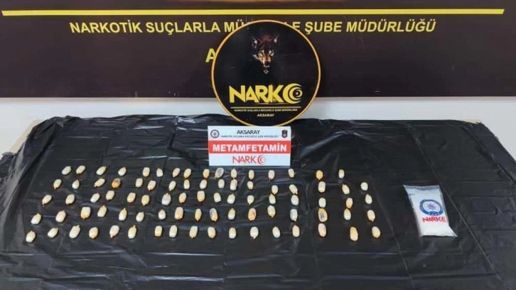 Midesinden 433 gram metamfetamin çıktı