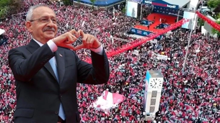 Millet İttifakı final mitingi i&ccedil;in Ankara'da! Tandoğan Meydanı hıncahın&ccedil; doldu