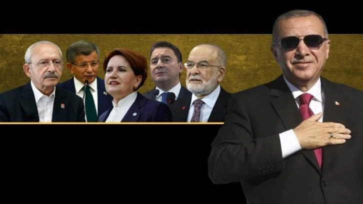 Millet İttifakını d&uuml;ş&uuml;nd&uuml;recek sonu&ccedil;lar: Erdoğan a&ccedil;ık ara birinci, iki parti eridi