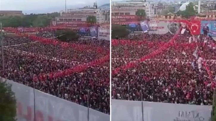 Millet İttifakı'nın Samsun mitinginde Kılı&ccedil;daroğlu, geniş bir kalabalığa seslendi