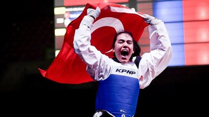 Milli sporcudan altın madalya