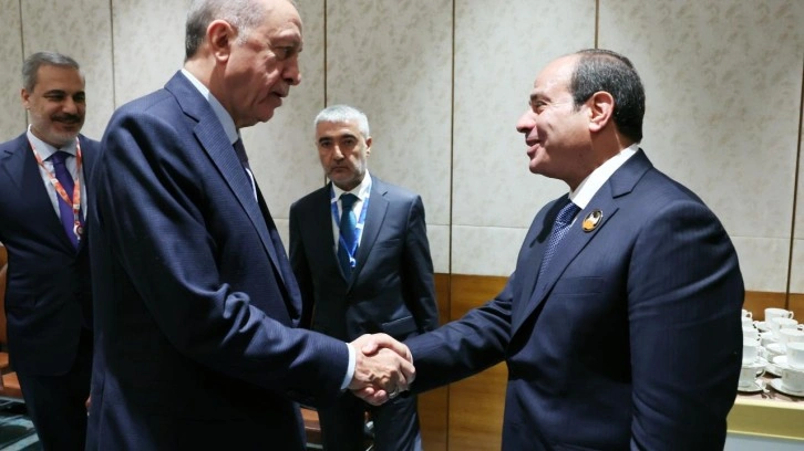 Mısır'dan Erdoğan-Sisi g&ouml;r&uuml;şmesine dair a&ccedil;ıklama
