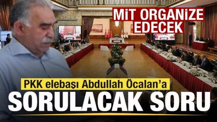 MİT organize edecek! Hazırlıklar başladı! işte Öcalan'a sorulacak  soru!