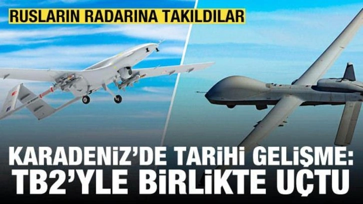 MQ-9 Reaper ile Bayraktar TB2'den kol u&ccedil;uşu