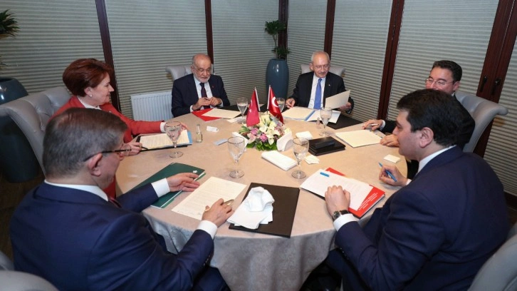 Muhalefetin yeni altılı buluşmasının tarihi belli Babacan &ouml;ncesinde tek tek ziyaret edecek