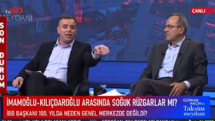 Muhalif gazeteciden İmamoğlu'na canlı yayında olay s&ouml;zler! Kendini tutamadı: Liboş liboş..