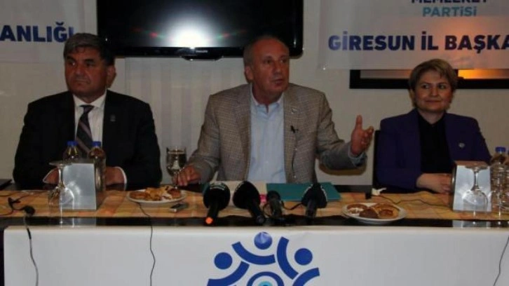 Muharrem İnce'den CHP'ye g&ouml;nderme! Ben dahi bilmiyordum