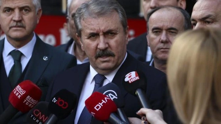 Mustafa Destici: Muharrem İnce bizim gibi d&uuml;ş&uuml;n&uuml;yor