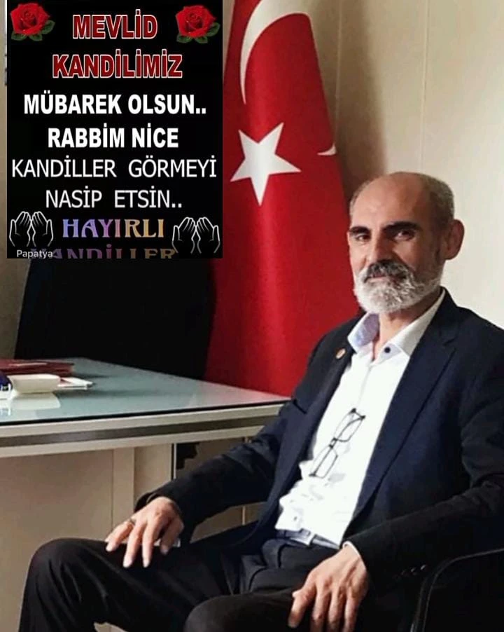 VATAN SEVERLER PARTİSİ GENEL BAŞKANI YILMAZ G&Uuml;L&Uuml;MSER'DEN MEVLİD KANDİLİ MESAJI.