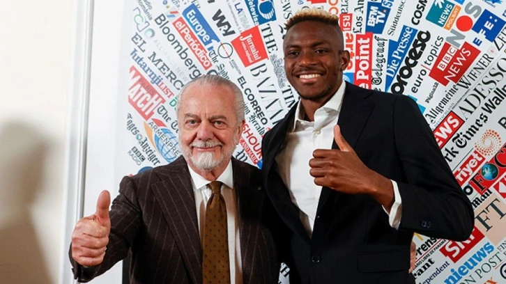 Napoli'nin Osimhen planı ortaya çıktı! 75 milyon Euro'dan fazlasını isteyecekler