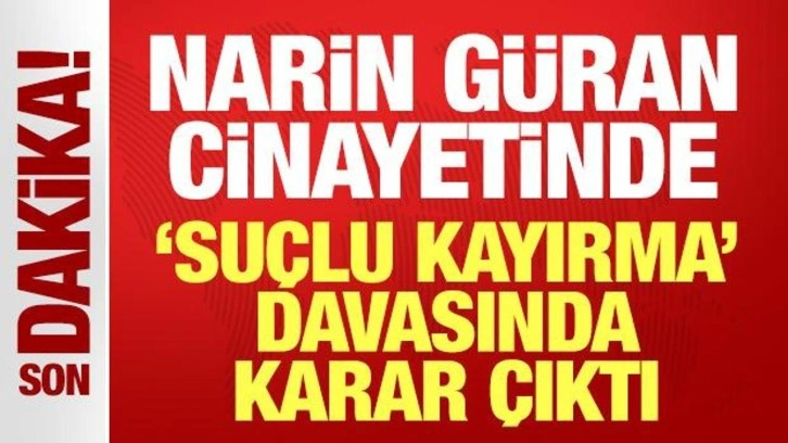 Narin Güran cinayetinde