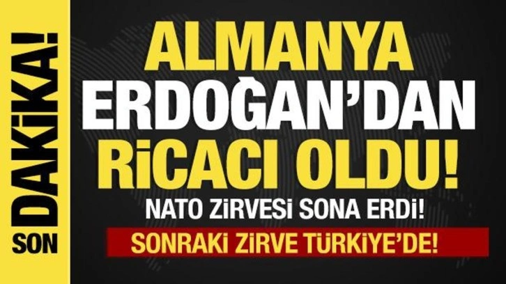 NATO zirvesi sona erdi! Bildiri yayınlandı! Sonraki zirve Türkiye'de
