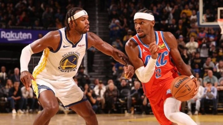 NBA'de Shai Gilgeous, Curry'i 12 sayı farkla üzdü