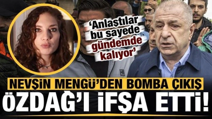 Nevşin Meng&uuml;, &Uuml;mit &Ouml;zdağ'ı ifşa etti: Anlaştılar, troll ordusuyla g&uuml;ndemde kalıyor!