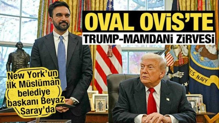 New York'un ilk Müslüman Başkanı Beyaz Saray'da! Trump'tan görüşmeye ilişkin ilk açık