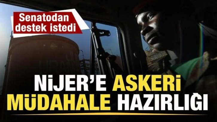 Nijer'e askeri m&uuml;dahale hazırlığı! Senatodan destek istedi
