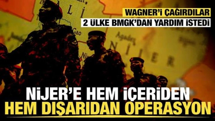 Nijer'e hem i&ccedil;eriden hem dışarıdan operasyon... 2 &uuml;lke BMGK'dan yardım istedi