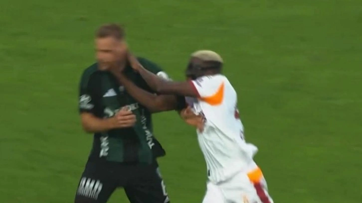 Ofsayt ve kart tartışmaları... Kocaelispor-Galatasaray maçına damga vuran pozisyonlar