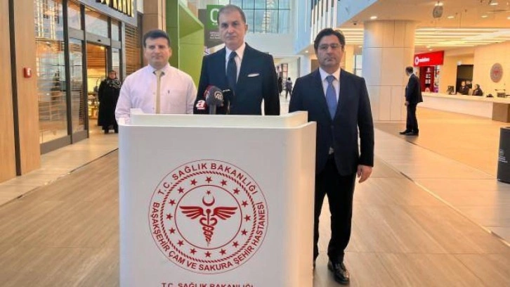 &Ouml;mer &Ccedil;elik, Binali Yıldırım'ın sağlık durumuyla ilgili bilgi verdi