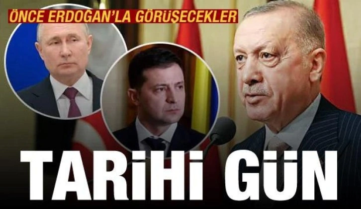 &Ouml;nce Erdoğan'la g&ouml;r&uuml;şecekler: T&uuml;rkiye'deki Rusya-Ukrayna m&uuml;zakereleri bug&uuml;n başlıyor