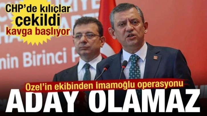 Özgür Özel cumhurbaşkanı adaylığını ilan etti! İmamoğlu rahatsız