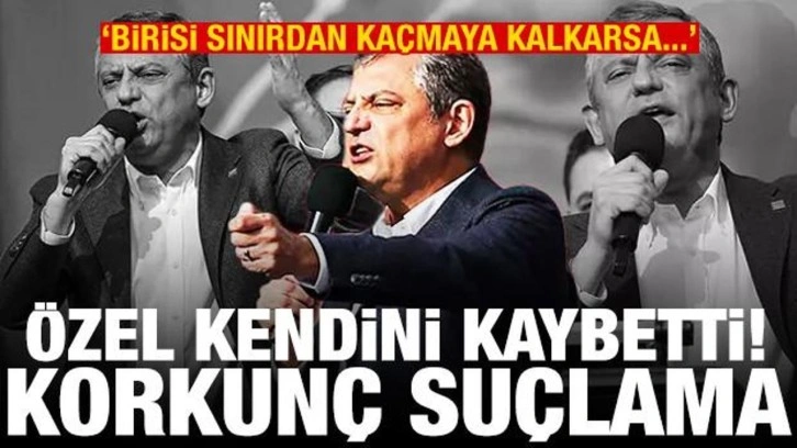 &Ouml;zg&uuml;r &Ouml;zel'den AK Parti'ye "FET&Ouml;'c&uuml;ler gibi ka&ccedil;acaksınız" iması