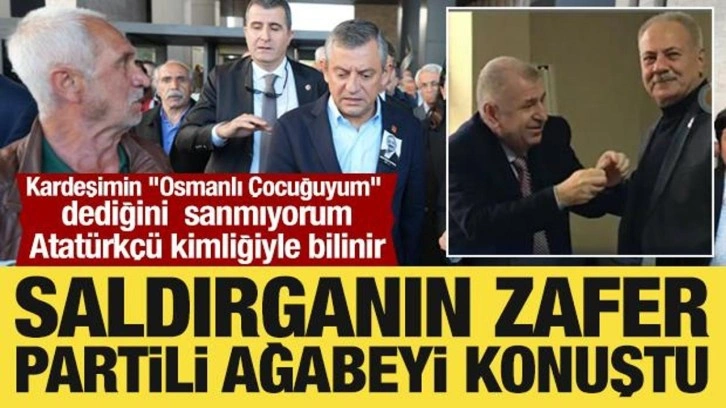 Özgür Özel'e saldıran şahsın ağabeyi konuştu: Kardeşim Atatürkçü kimliğiyle bilinir